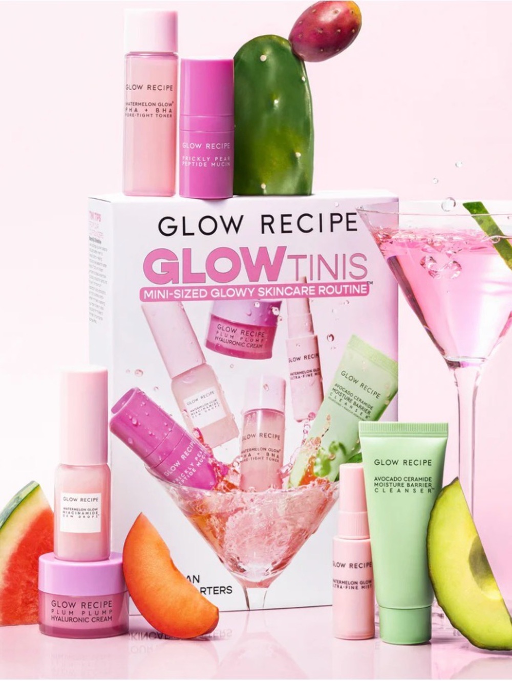Glow Recipe GlowTinis mini Skincare Set